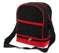 Tremblay – Sacoche boules pétanque – Sac à boules – Noir/Rouge – Taille Unique