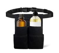 Sac de bouteille de massage : accessoire pour ranger gants, conseils, cartes de visite Fondine pour la lotion et pièces de monnaie résistant aux croquis | Sac de massage Fondine for Life avec double