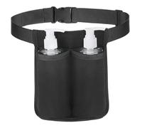 Sac de bouteille de massage, support lotion, sac taille professionnel pour huile massage pour 2 bouteilles, organisateur support lotion avec ceinture réglable, sans accessoires d'hui