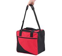 Sac de Bowling 1 Boule, Sacs Une Balle Bowling, Sac fourre-Tout en Oxford pour Boule de Bowling avec Bandoulière, Sac de Bowling Portable pour Ranger Boule, Chaussures, Serviettes, Bouteilles d'eau