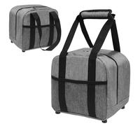 Sac de Bowling à Balle Simple, Sacs de Bowling résistants à l'eau avec Porte-Ballon rembourré et Poche en Maille, Sac Dos Rangement Portable avec poignée rembourrée et Sangle Transport réglab