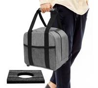 Sac de bowling pour une seule balle - Sac de transport léger avec base renforcée, sac de voyage élégant | Étui de protection avec poche pour accessoires pour jouer et s'entraîner dans la ligue