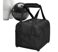 Sac de bowling - Sac de transport pour homme, sac de sport avec poches latérales en maille pour bracelet, bouteille d'eau, clés, portefeuille, serviette de voyage