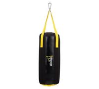 sac de boxe 15 kg toile 80 cm noir noir 6 pièces