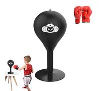 Sac de boxe de bureau - Balle de boxe de table, mini boule d'aspiration | Réducteur de stress à ressort, gadget de bureau pour frustration, sac de bureau d'entraînement pour le travail quotidien