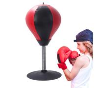 Sac de Boxe de Bureau - Ventouses Fortes, Conception à Ressorts épais, Anti-Stress, Ballon d'entraînement de Boxe | Sac de Qui libère Les émotions négatives et atténue Le Stress des études