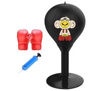 Sac De Boxe De Table - Sac De Boxe De Table Debout | Ballon Gonflable De Réaction Pour La Boxe, Sac De Vitesse De Table Pour La Boxe, Kit D'entraînement Pour La Coordination Œil-Main, All
