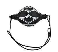 Sac de Boxe en Cuir PU, 30 x 20 cm/11,81 x 7,87 Pouces Balle de Vitesse d'entraînement Sportif avec Cordons Sac de Transport léger à Double extrémité pour l'entraînement Sportif