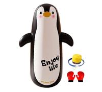 Sac De Boxe Gonflable pour - Équipement De Combat À Pression d'air De 120 Cm Et 47 Pouces avec Mitaines Et Pompe | Sac De Sable D' D'intérieur pour, pour La Pratique D'entraîneme