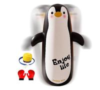 Sac De Boxe Gonflable pour - Sac De Boxe Gonflable De 47 Pouces avec Gants Et Pompe PourEnfants | SacDe Sable De Frappe De Dessin Animé pour, pour L'entraînement, Les Sports, L'intér