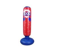 Sac de boxe gonflable rouge bleu 125cm