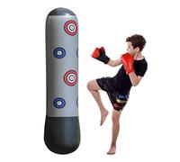 Sac de boxe - POINTS ÉTATS UP | PUNCH PUNCE MMA | Bounce Back Sacs de poinçonnage Sac de kickboxing gonflable pour l'entraînement MMA Muay Thai Fitness Gym Training Equipment pour l'outil