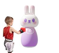 Sac De Boxe pour - 64,77 centimètres Forme Animale Jouets d'exercice,Sac De Boxe Gonflable Debout | pour Jeu Salle De Sport Coups De Pied Karaté Jeu Intérieur Exercice Extérieur