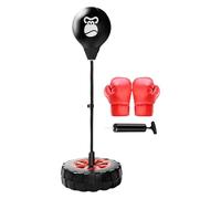 Sac de boxe Reflex, Sac de boxe de gym - Sac de boxe réglable en hauteur avec gants de boxe, Sac de vitesse d'entraînement, Équipement de boxe