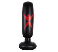 Sac de boxe TD® 160x30cm PVC Noir Pour adultes et jeunes (15-35 ans) Taekwondo Sanda vertical de formation Sac sable domestique