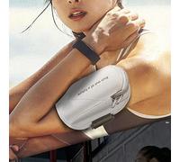 Sac de Bras de Sport Oxford Imperméable et Réfléchissant pour la Course à Pied, Le Cyclisme et Le Fitness avec Grande Zone de Contact Anti-secousse et Sangle Réglable pour (Gris)