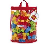 Sac de briques - 120 pieces des 18 mois - Abrick Multicolore G
