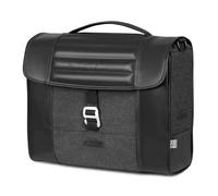 Sac de bureau vélo Genuine Shad Bikes 16L look cuir vintage ( Noir )