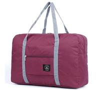 Sac de cabine 45 x 36 x 20 cm sous le siège pour homme et femme, rouge vin, Facile à transporter et élégance exquise, montre un sentiment d'avancement.