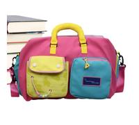 Sac De Cabine Multi-Poches avec Compartiment À Chaussures Grand Pliable | Sac De Weekender Duffle Tote pour Extérieur, Vacances, Hôpital, Gym, Sports, Affaires et Avion