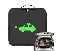 Sac de câble de charge EV - Espace de rangement pour câbles de démarrage Vor Véhicules électriques en tissu Oxford, mallette de rangement portable | Solution de stockage pour câbles de charge
