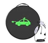 Sac de câble de Charge EV - pour Chargeur de Voiture électrique, Sac de Grande capacité | Organisateur de câble étanche pour Chargeur EV, Stockage Oxford pour câbles