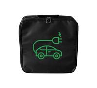 Sac de câble de charge EV | Sac de grande capacité pour câbles de charge EV, adaptateu de câbles d'extension EV, organisateur de coffre de voiture pour outils de réparation de voiture, pompe à air