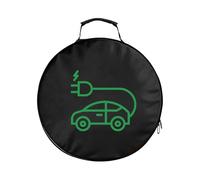 Sac de câble de chargeur de voiture électrique : sac de rangement pour câble de chargeur EV avec poignée | Organisateur d'adaptateur de câble d'extension pour le tronc, support de câble de voiture