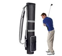 Sac de caddie de golf pliable - Conception légère compacte, compatible avec 3-9 Club Storage, étanche pour le transport et le stockage pratiques, les accessoires pour les débutants et la pratique de v