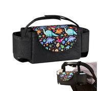 Sac De Caddie De Poussette - Organisateur De Coupe Légère, Porte | design Détachable | Solution De Stockage Portable Accessoires De Poussette Pour Animaux De Compagnie, Collation De Bouteille