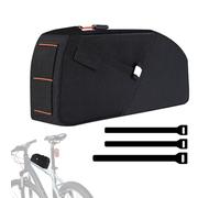 Sac de Cadre Vélo - Sac pour Tube Supérieur | Pochette Étanche pour Cadre Bicyclette | Trousse Cyclisme pour Route, Fitness, Camping, Sports et Aventures Extérieures | 1,5L | Outils et Accessoir