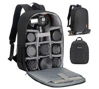 Sac de camera tarion sac camera dslr sac a dos avec un compartiment d'ordinateur portable a couverture pluviale impermeable sac a dos sac a dos s