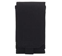 Sac de camouflage d'extérieur pour homme - Organiseur tactique - Étui de ceinture pratique - Camouflage extérieur - Portable - Organiseur de téléphone EDC-Tactical, Couleur : noir., Taille unique