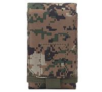 Sac de camouflage d'extérieur pour homme - Organiseur tactique - Étui de ceinture pratique - Camouflage extérieur - Portable - Organiseur de téléphone EDC-Tactical, Jungle Digital, Taille unique