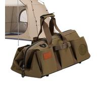 Sac De Camping | Boîte De Terre - avec Conteneur Organisé Diviseur, Et Poteaux De Clôture | Cette Intérieure Robuste Maintient Votre