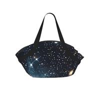Sac de camping pliable avec imprimé constellation, amas d'étoiles, galaxies, sac de voyage, matelas de camping pour l'extérieur, parc, plage