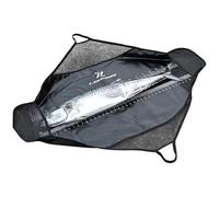 Sac de capture de poisson, sac de poisson pour poissons capturés | Sac de pêche portable pour kayak, écharpe de pesée,Sac de pêche à poisson, sac de Protection de poisson avec règle pour la pêche en m