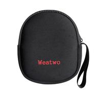 Sac de Casque pour Transport de Voyage, Housse de Protection (Noir) | Étui de rangement pour casque d'écoute pliable pour Sony, JBl, Beats, Bose, Skullcandy, Plantronics, Sennheiser