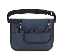 Sac de ceinture à outils réglable avec organiseur multifonction pour outils et accessoires, pochette de taille durable pour le travail et les activités de plein air (bleu)