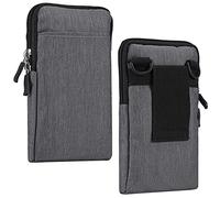 Sac de Ceinture Clip pour Téléphone, Petite Sacoche Bandoulière Smartphone Homme, Téléphone Sac à Epaule Housse de Transport Clip Coque avec Boucle Crochet de Ceinture Sac Banane Pochette Poche