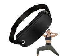Sac de ceinture de course | Entraînement réglable et résistant à la transpiration Banana Bag | Accessoire sportif pour porter des téléphones, des écouteurs, des clés, idéal pour le jogging et le