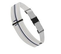 Sac de ceinture de voyage tendance, sac de-Double zip gris clair