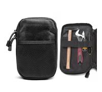Sac de ceinture porte-outils multifonction réglable | Étui pour gadget extérieur, chasse, pêche, camping, randonnée, escalade, vélo, travail, bricolage, électrique