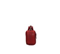 Sac de ceinture pour homme en cuir véritable Made in Italy 23x14x7,5 cm ART-AK100-HILB-PARENT, rouge