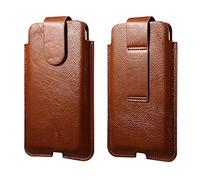 Sac de Ceinture pour Téléphone Portable, Pochette de Ceinture de Téléphone Portable Homme, 6.1" Vertical Support Clip de Ceinture Téléphone Sacoche Coque Sac Banane avec Boucle de Ceinture Mousqueton