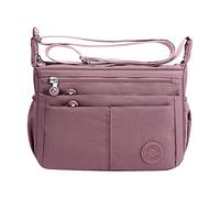 Sac de ceinture pour téléphone portable Un sac à bandoulière Sac de transport léger Grande capacité Plusieurs grandes capacités Sacs à bandoulière imperméables décontractés Le Parrain, Rose, Taille