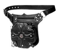 Sac de ceinture Steampunk - Pockets Steampunk pour femme | Poche gothique de poche tombée | Vintage Steam Punk Rock | Sac à bandoulière de sacs de moto vintage pour femmes et filles