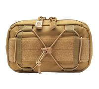 Sac de ceinture tactique Molles pochettes d'administrateur horizontales pochettes à outils Sac multifonction pour outils multifonctions Ceinture tactique Molles Pochette d'administrateur horizontale