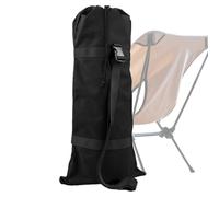 Sac de chaise portable, transporteur de camping pliant, pochette de rangement avec fermeture à glissière, sac en tissu Oxford durable, style de voyage en plein air, équipement de camping, porte-chaise