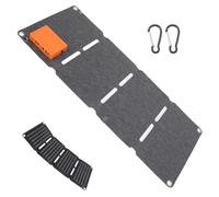 Sac de charge solaire, Sac de recharge pour panneau solaire - Chargeur de téléphone avec sac de batterie de rechange,Chargeur portable avec sac pliant, panneau solaire monocristaux